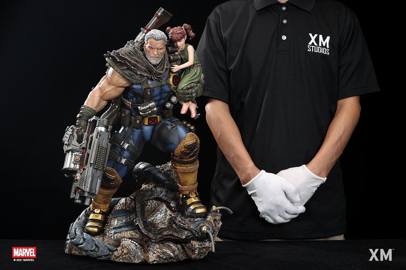 XM Studios – Cable with Hope Marvel / X-Men | 1/4 Scale Licensed Statue - Image 50