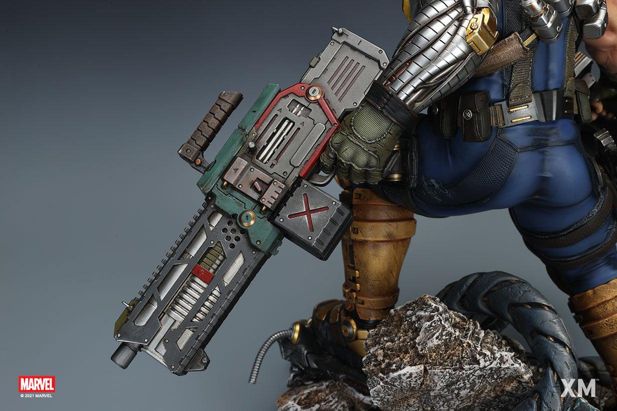 XM Studios – Cable with Hope Marvel / X-Men | 1/4 Scale Licensed Statue - Image 47