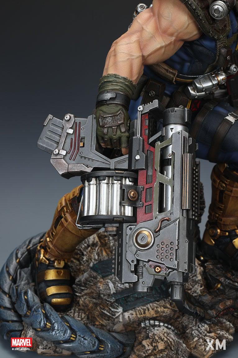 XM Studios – Cable with Hope Marvel / X-Men | 1/4 Scale Licensed Statue - Image 46