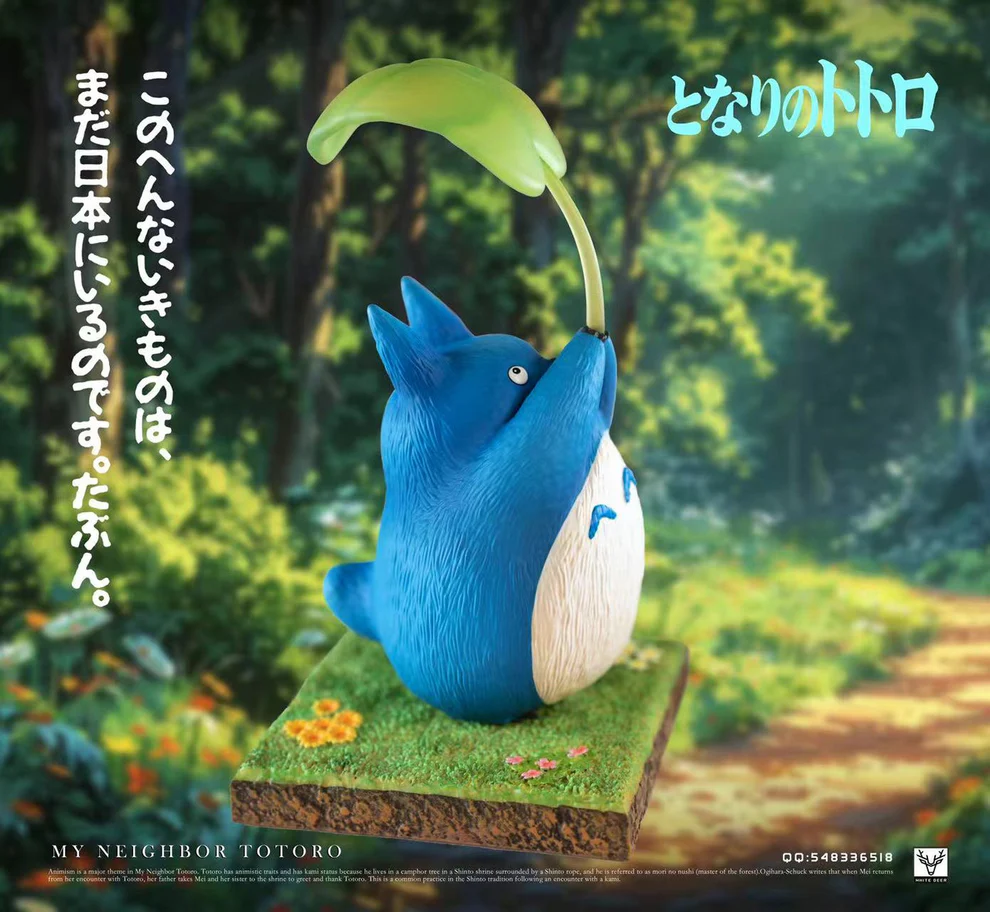 My Neighbor Totoro – Mei Kusakabe, Satsuki & Totoro Statue Set – White Deer Studio - Image 4