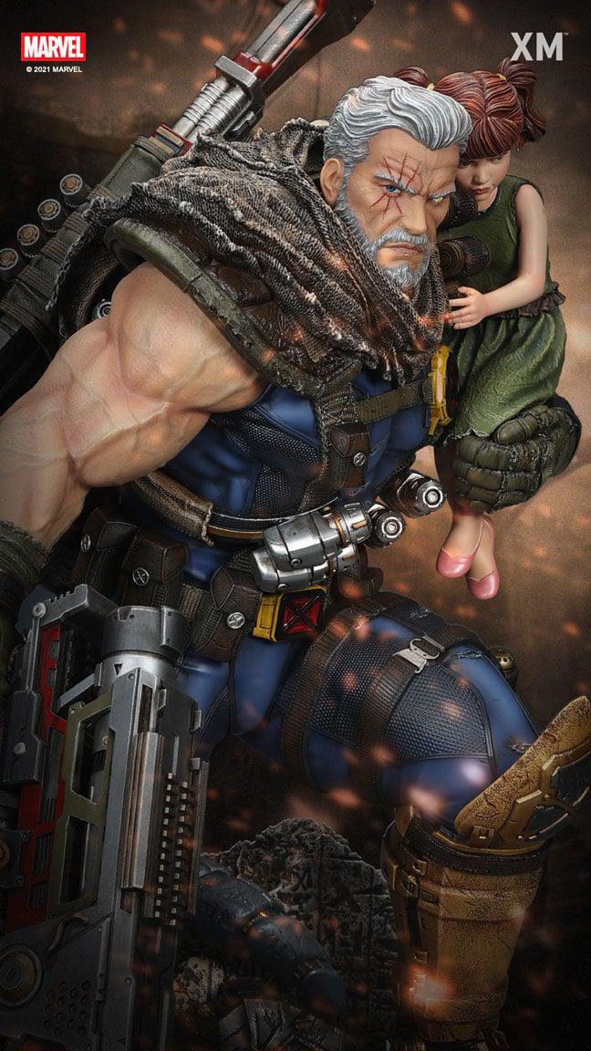 XM Studios – Cable with Hope Marvel / X-Men | 1/4 Scale Licensed Statue - Image 43