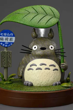 Ke Yi Mo Wan Studio – Life Series: Totoro in the Rain Spray Humidifier My Neighbor Totoro Inspired Display Humidifier Statue