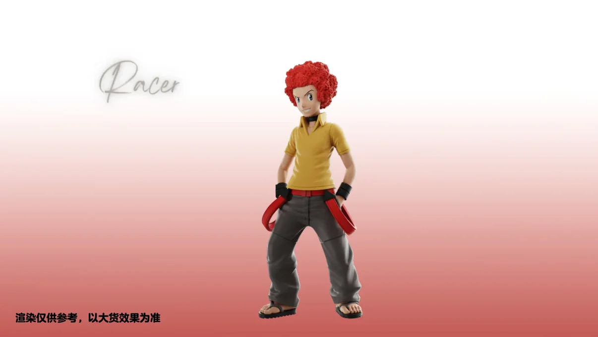 Racer Studio – Flint Pokémon WCF Scale Resin Figure