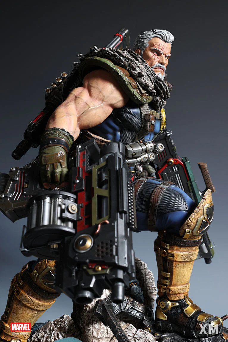 XM Studios – Cable with Hope Marvel / X-Men | 1/4 Scale Licensed Statue - Image 28