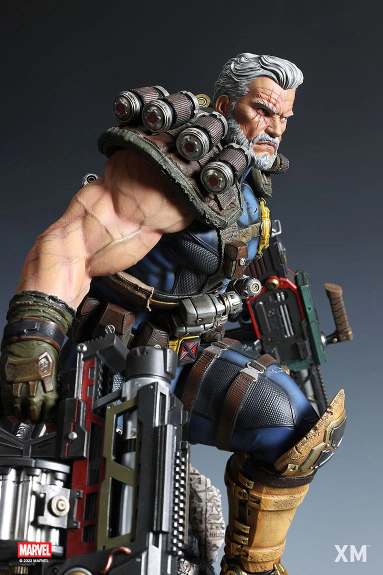XM Studios – Cable with Hope Marvel / X-Men | 1/4 Scale Licensed Statue - Image 35