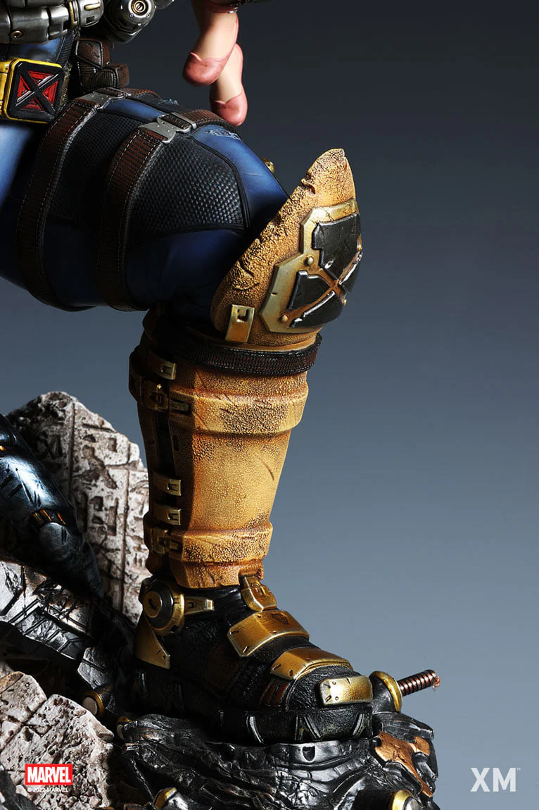 XM Studios – Cable with Hope Marvel / X-Men | 1/4 Scale Licensed Statue - Image 20
