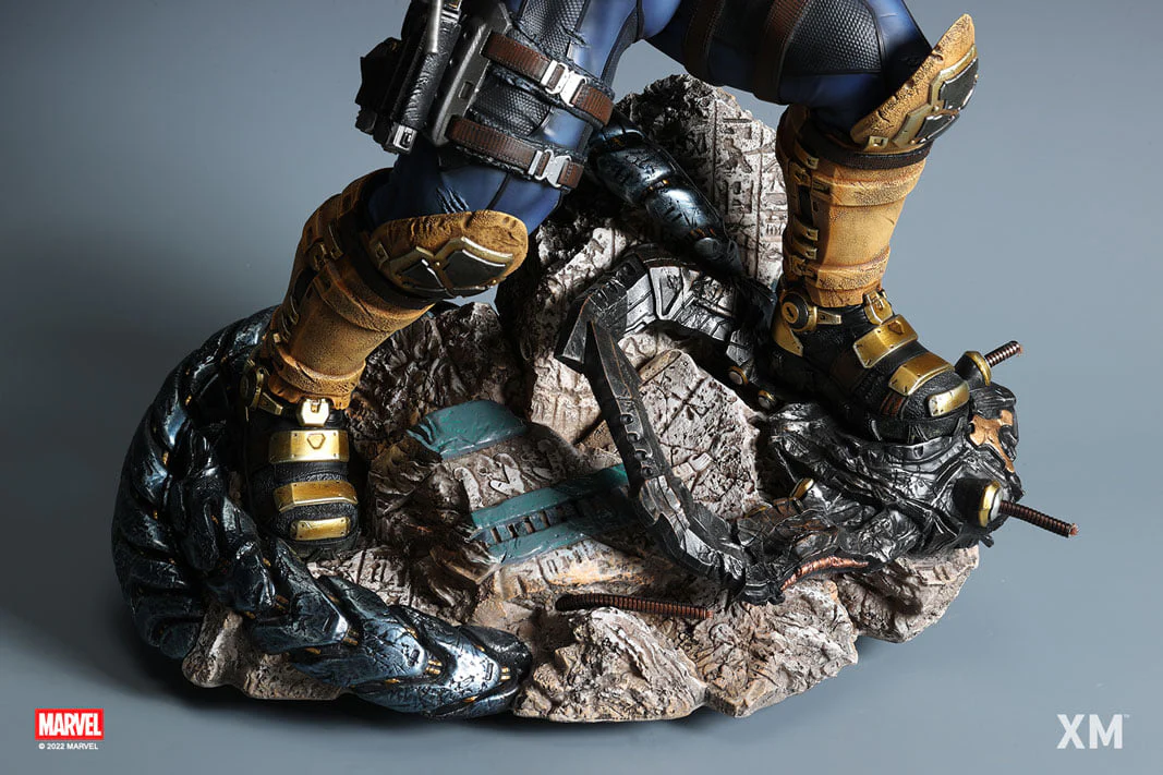 XM Studios – Cable with Hope Marvel / X-Men | 1/4 Scale Licensed Statue - Image 23