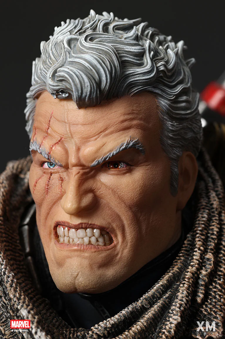 XM Studios – Cable with Hope Marvel / X-Men | 1/4 Scale Licensed Statue - Image 27