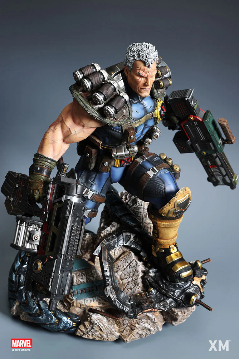 XM Studios – Cable with Hope Marvel / X-Men | 1/4 Scale Licensed Statue - Image 39