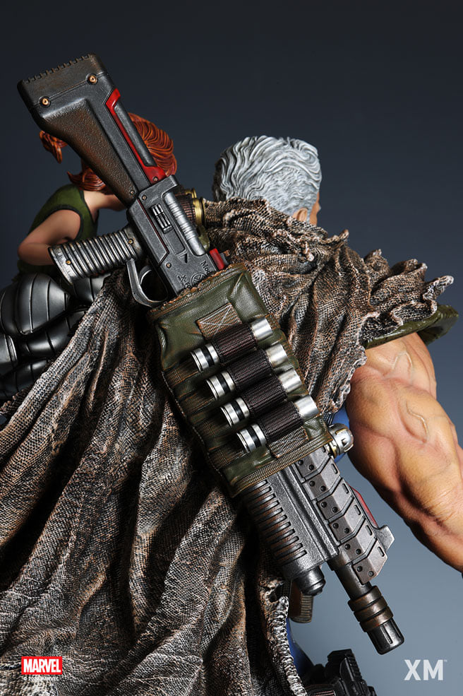 XM Studios – Cable with Hope Marvel / X-Men | 1/4 Scale Licensed Statue - Image 19