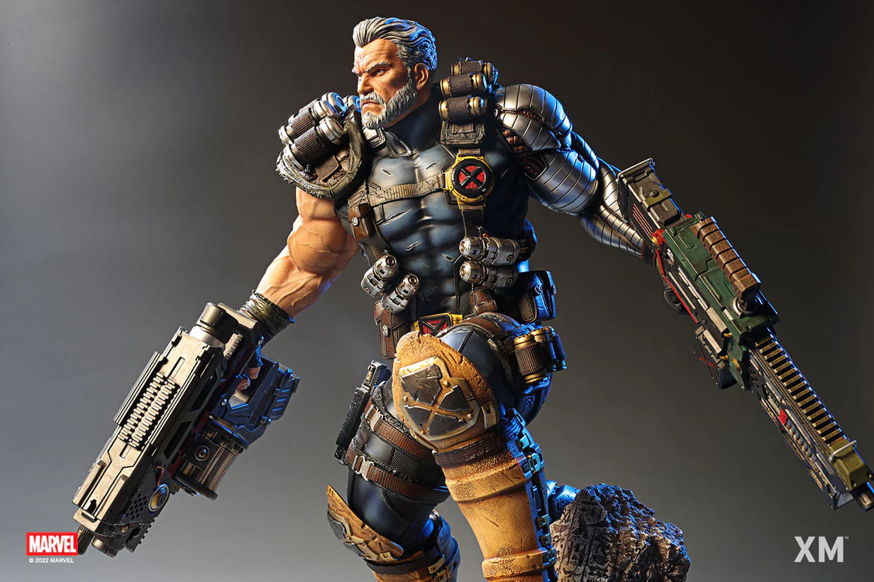 XM Studios – Cable with Hope Marvel / X-Men | 1/4 Scale Licensed Statue - Image 11