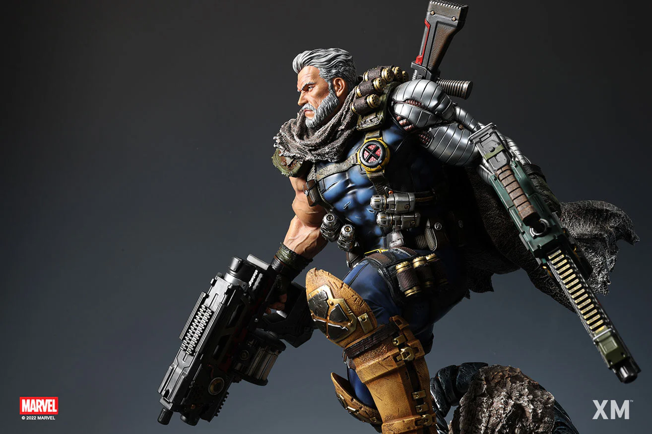 XM Studios – Cable with Hope Marvel / X-Men | 1/4 Scale Licensed Statue - Image 29
