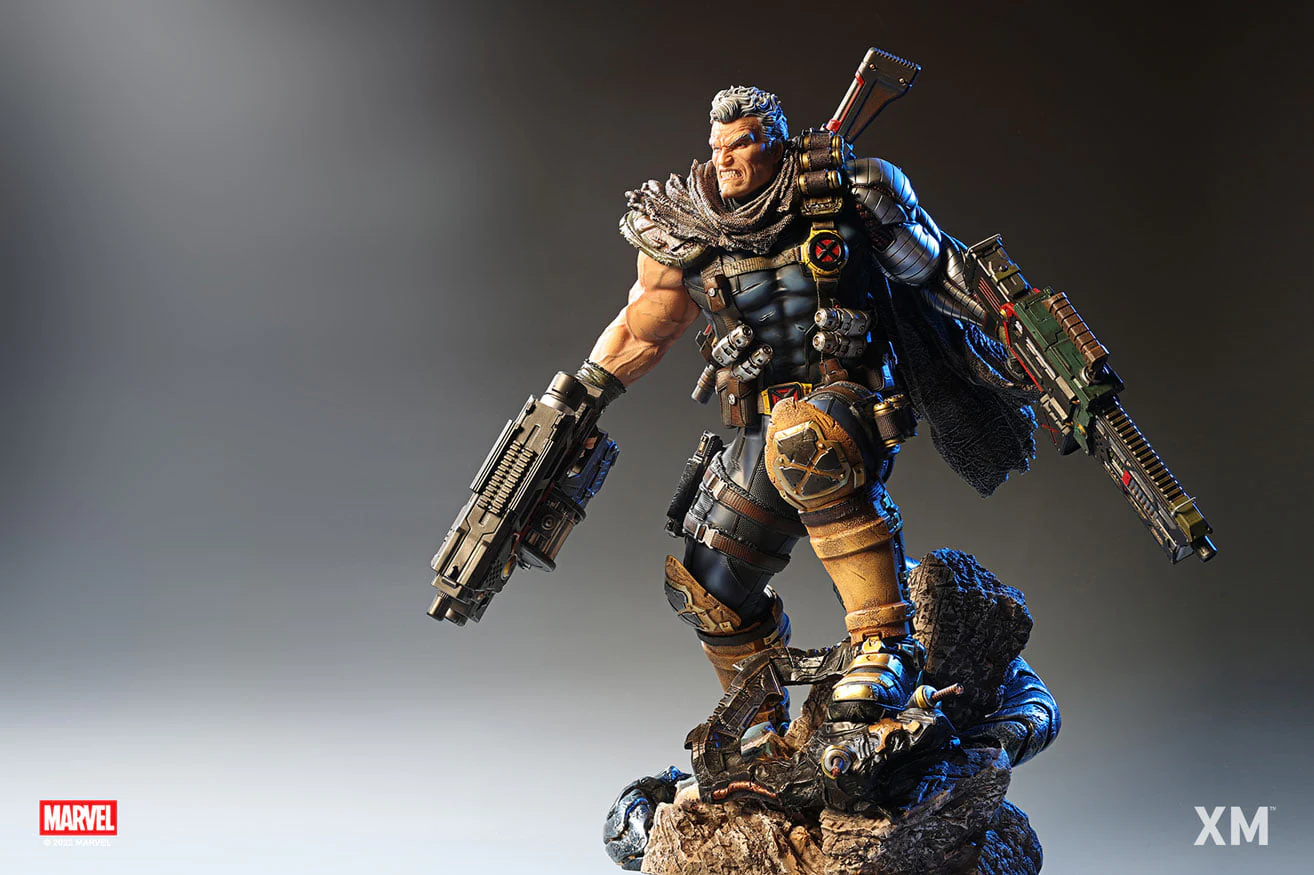 XM Studios – Cable with Hope Marvel / X-Men | 1/4 Scale Licensed Statue - Image 10