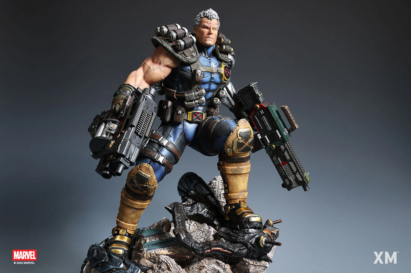 XM Studios – Cable with Hope Marvel / X-Men | 1/4 Scale Licensed Statue - Image 38