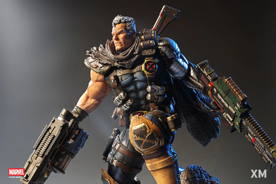 XM Studios – Cable with Hope Marvel / X-Men | 1/4 Scale Licensed Statue - Image 9