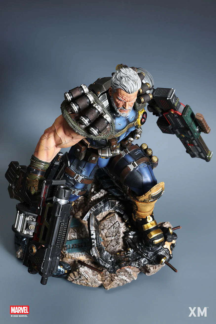 XM Studios – Cable with Hope Marvel / X-Men | 1/4 Scale Licensed Statue - Image 34