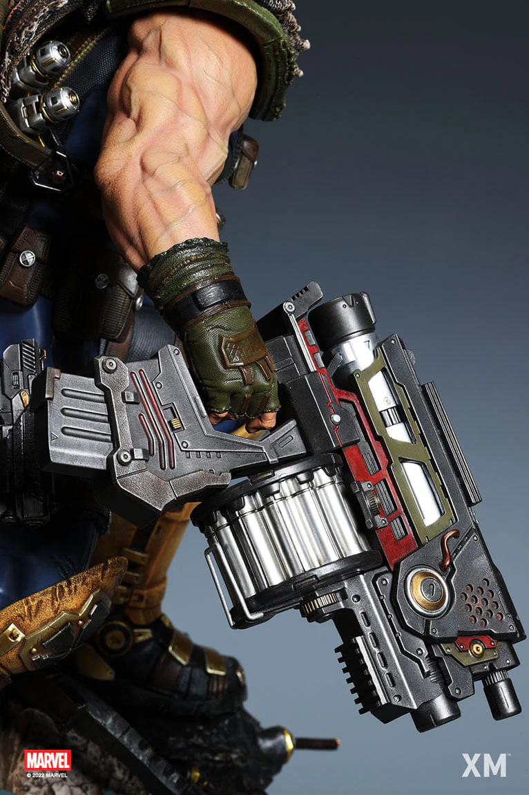 XM Studios – Cable with Hope Marvel / X-Men | 1/4 Scale Licensed Statue - Image 17