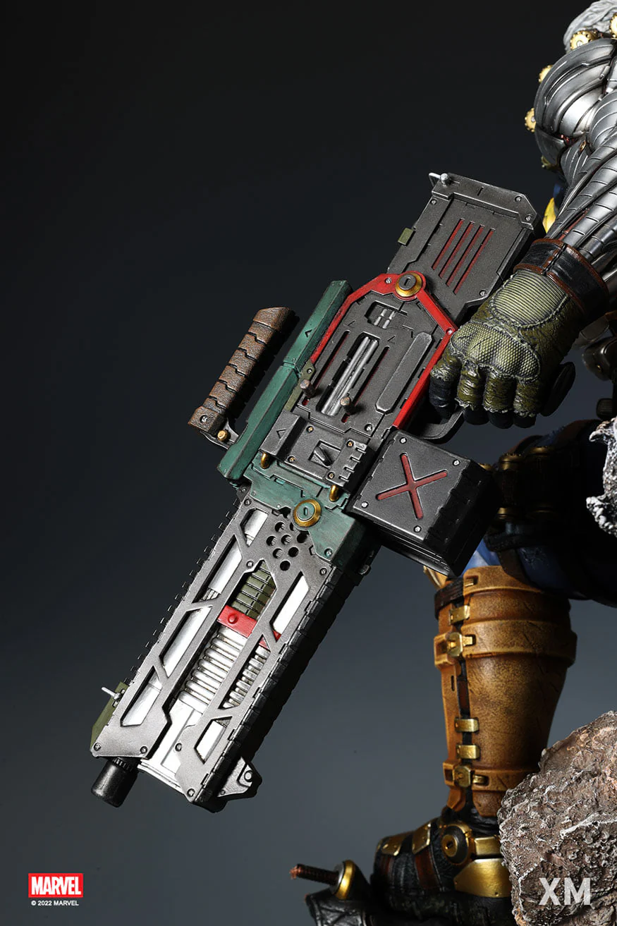 XM Studios – Cable with Hope Marvel / X-Men | 1/4 Scale Licensed Statue - Image 31