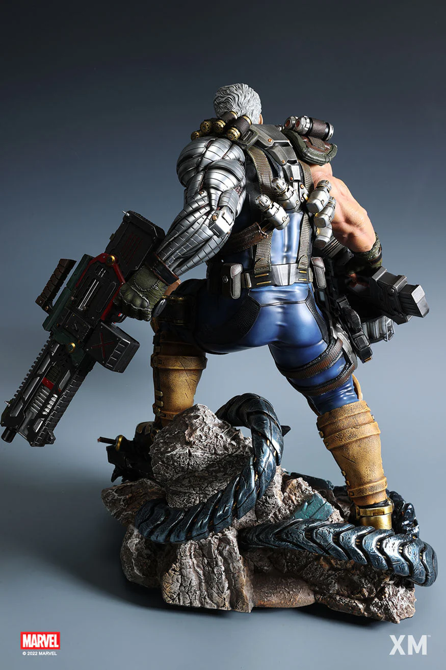 XM Studios – Cable with Hope Marvel / X-Men | 1/4 Scale Licensed Statue - Image 36