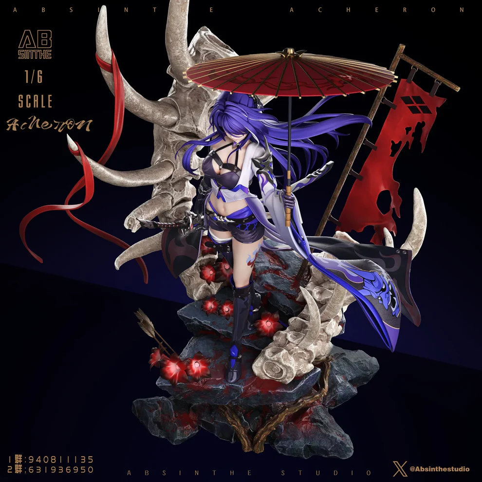 Honkai: Star Rail – Acheron 1/6 Scale Statue – AB Sinthe Studio - Image 2