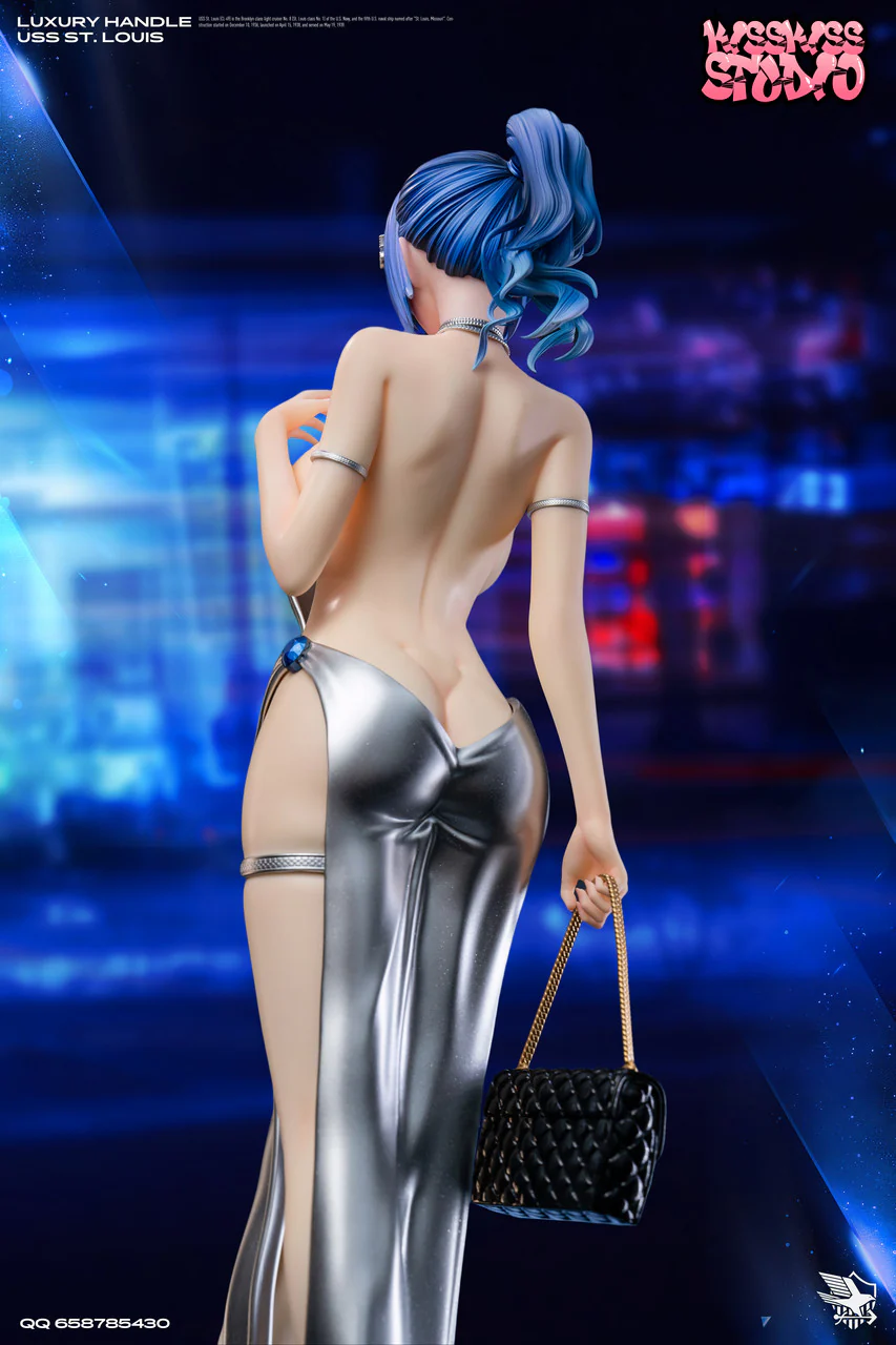 Azur Lane – St. Louis Evening Gown Ver. 1/4 Scale GK Statue – KissKiss Studio - Image 7