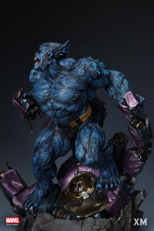 Marvel Beast 1/4 Scale Statue – XM Studios X-Men Limited Edition Premium Collectible Diorama - Image 13