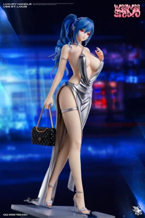 Alternative view of Azur Lane – St. Louis Evening Gown Ver. 1/4 Scale GK Statue – KissKiss Studio