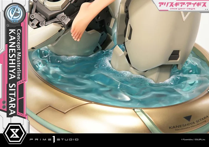 Prime 1 Studio – Concept Masterline Sitara Kaneshiya (Swimsuit Ver.) Alice Gear Aegis 1/5 Scale Polystone Statue - Image 6