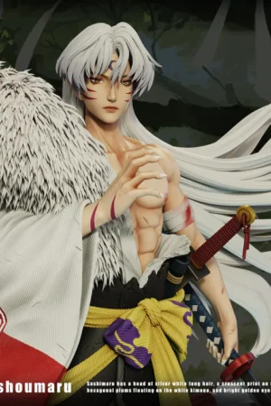 Inuyasha – Sesshōmaru 1/6 Scale LED Statue – The Space Studio