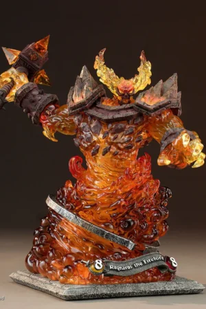 Alternative view of Hearthstone / World of Warcraft – Ragnaros the Firelord LED Statue 1/10 Scale Official Licensed Version – HEX Collectibles