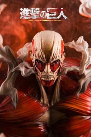 Alternative view of Attack on Titan – Colossal Titan Statue (Deluxe & Standard Versions) – Giant Studio