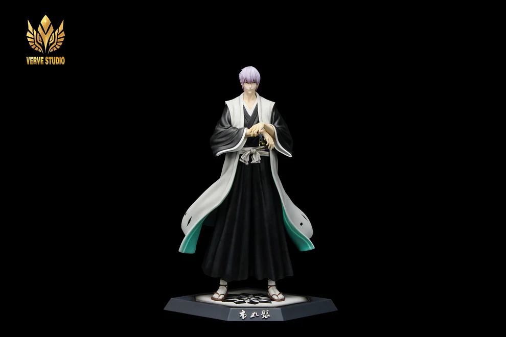 BLEACH – Gin Ichimaru 1/6 Scale GK Statue Shinigami Captains Resonance Series Verve Studio Limited Edition Resin Figure with Interchangeable Head Sculpt - Image 2