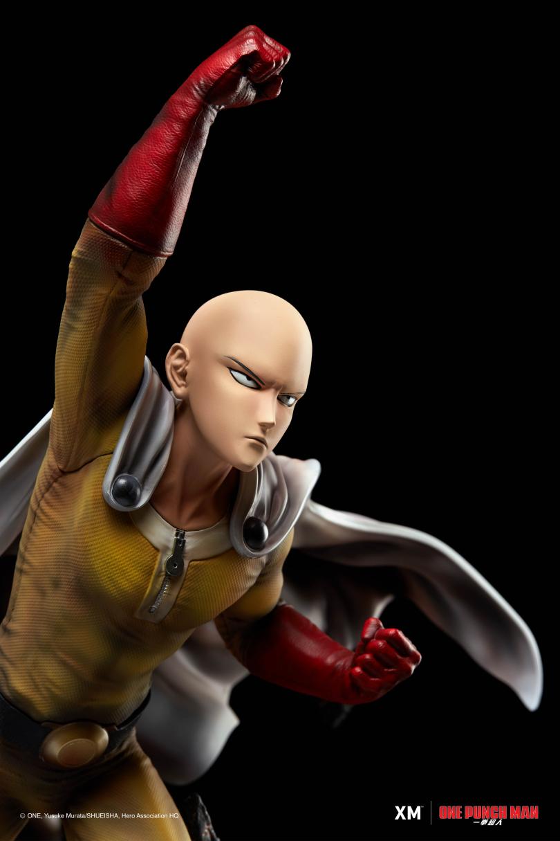 One Punch Man Saitama 1/4 Scale Statue – XM Studios Limited Edition Premium Collectible Diorama - Image 9