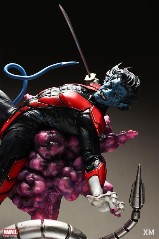 Marvel X-Men Nightcrawler 1/4 Scale Statue – XM Studios Limited Edition Premium Collectible Diorama - Image 7