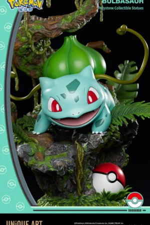 Alternative view of Pokémon – Bulbasaur 1/6 Scale Licensed Statue – Unique Art Studio