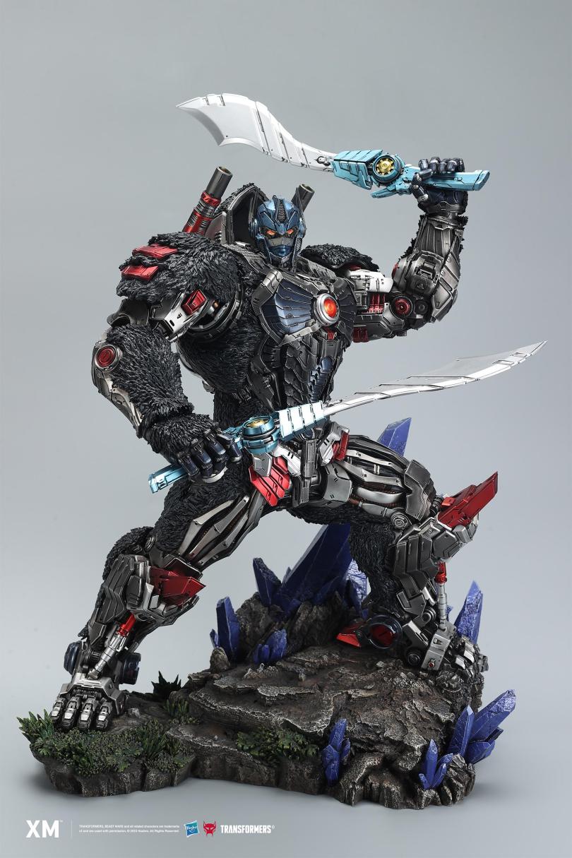 ansformers Beast Wars Optimus Primal 1/4 Scale Statue – XM Studios Limited Edition Premium Collectible Diorama - Image 2