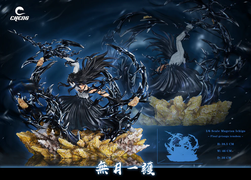 BLEACH – Ichigo Kurosaki “Final Getsuga Tensho Mugetsu” 1/6 Scale Statue – Cheng Studio - Image 3