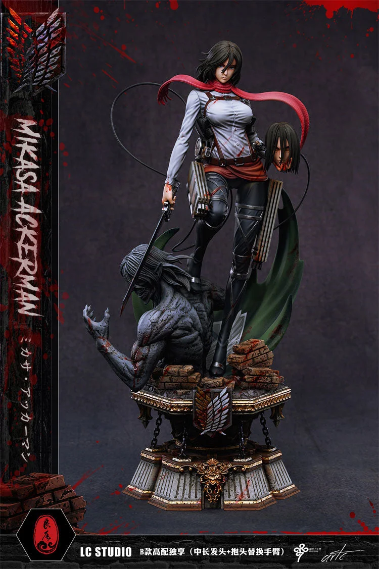 Attack on Titan Mikasa Ackerman 1/6 Resin Statue - LC-Studio