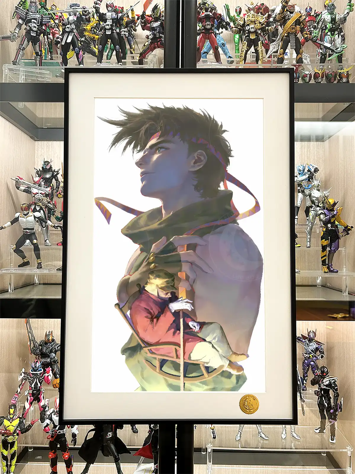 JoJo’s Bizarre Adventure – Joseph Joestar – Black Matte Metal Frame Edition – Xingkong Studio
