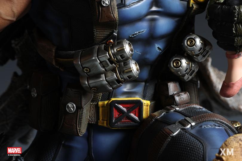 Marvel X-Men Cable with Hope 1/4 Scale Statue – XM Studios Limited Edition Premium Collectible Diorama - Image 16
