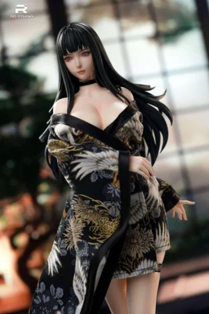 Alternative view of Naruto – Hinata Hyuga 1/4 Scale Statue – RO Studio