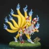 BBSD Studio – Ruki & Kyubimon Digimon Resin Statue