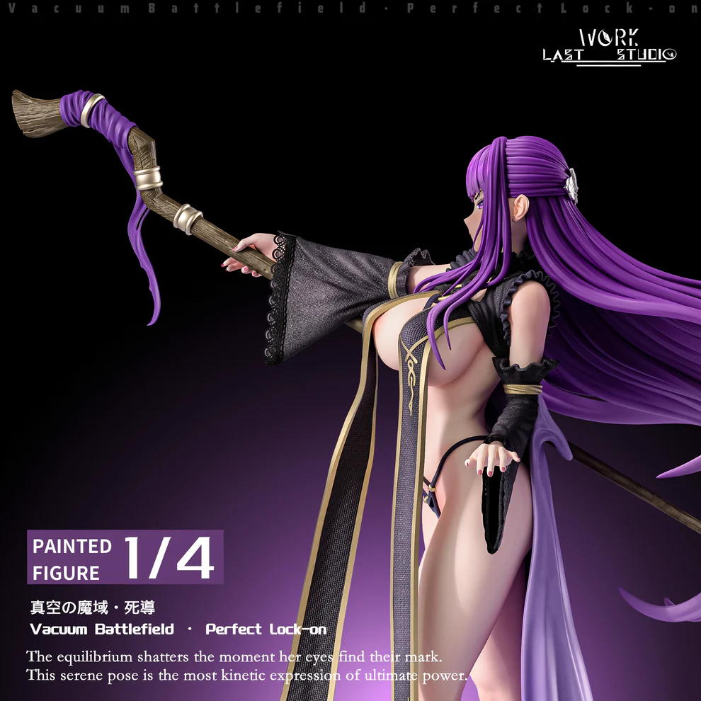 Frieren: Beyond Journey’s End – Fern “Void Magic Domain: Death Directive” 1/4 Scale Statue – Last Work Studio - Image 6