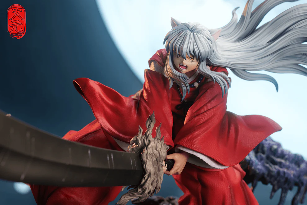 Inuyasha – Tessaiga Wind Scar 1/6 Scale Statue – TY Studio - Image 4