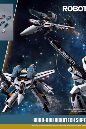 Alternative view of Threezero – ROBO-DOU ROBOTECH Super Veritech Armor Pack Licensed Add-on Armor Set for Veritech Figures