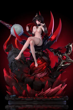 Alternative view of Honkai Impact 3rd – Seele Vollerei “Stygian Nymph” 1/6 Scale LED Statue – Arctic Wolf Studio