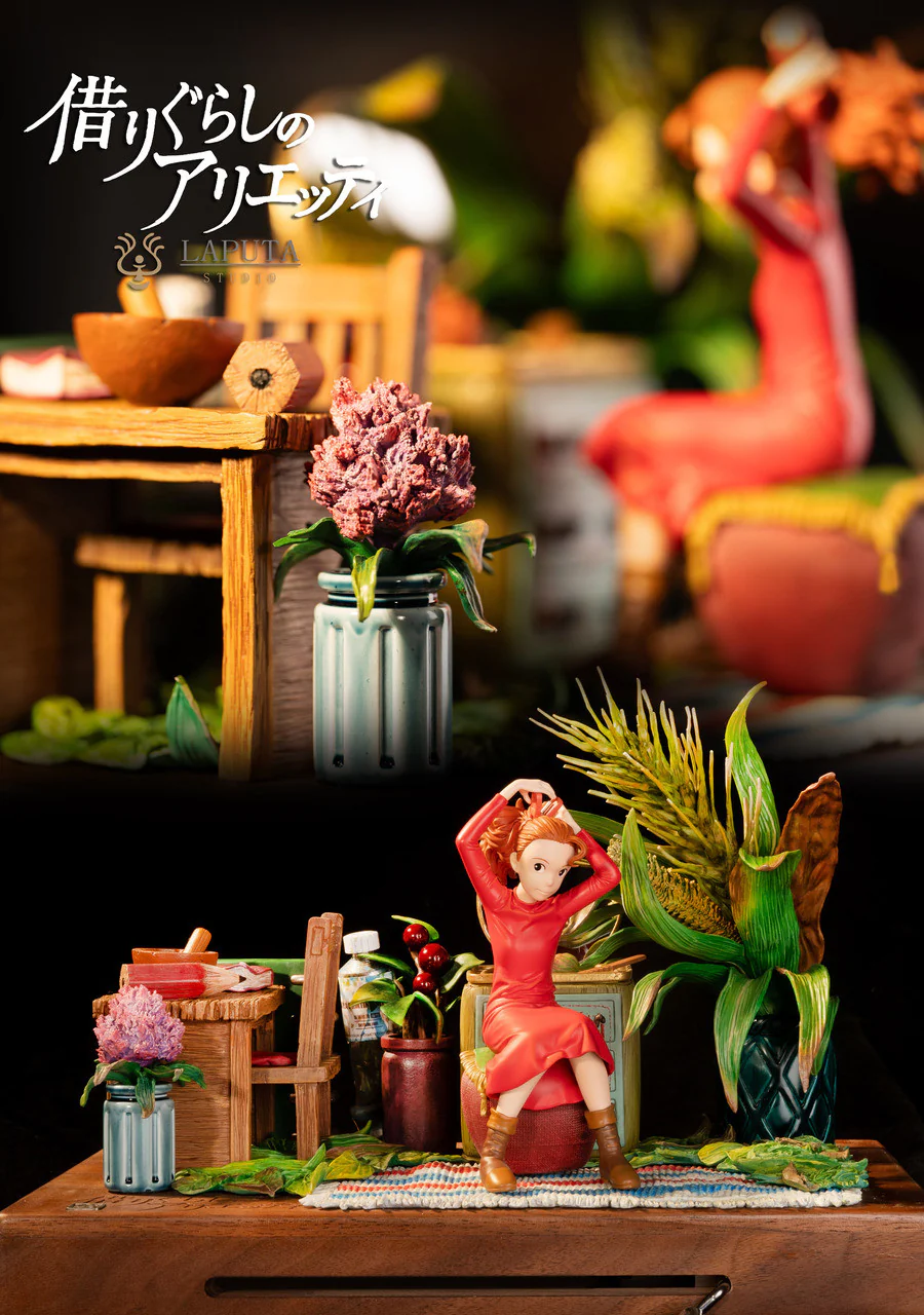 The Secret World of Arrietty – Arrietty Diorama Statue – Laputa Studio - Image 7