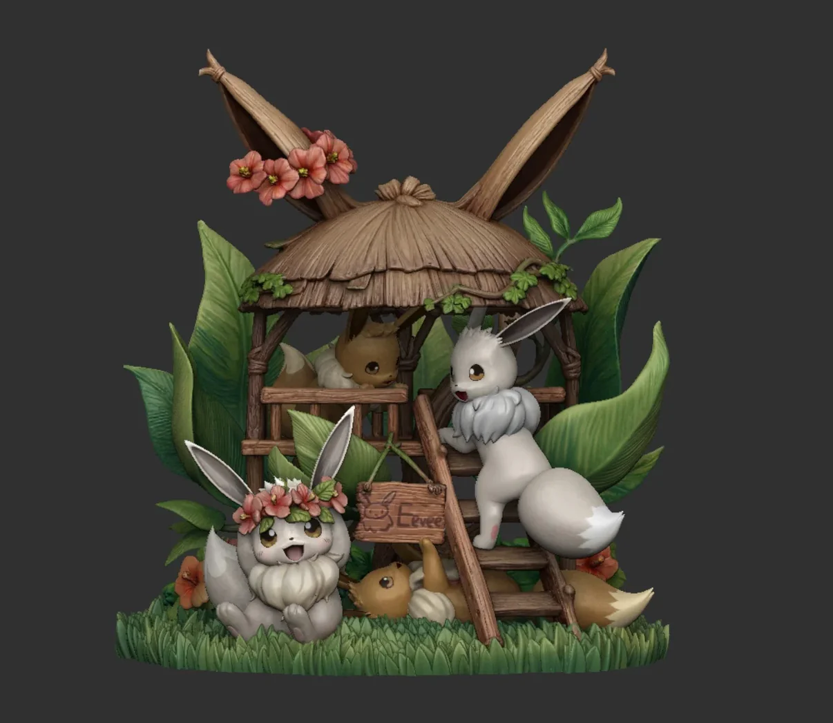Kipi Studio – Eevee Series #9 Eevee Pokémon | Limited Edition Collectible Set