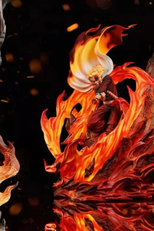 Kyojuro Rengoku Demon Slayer | 1/6 Scale Light-Up LED Resin Statue - Special Studio