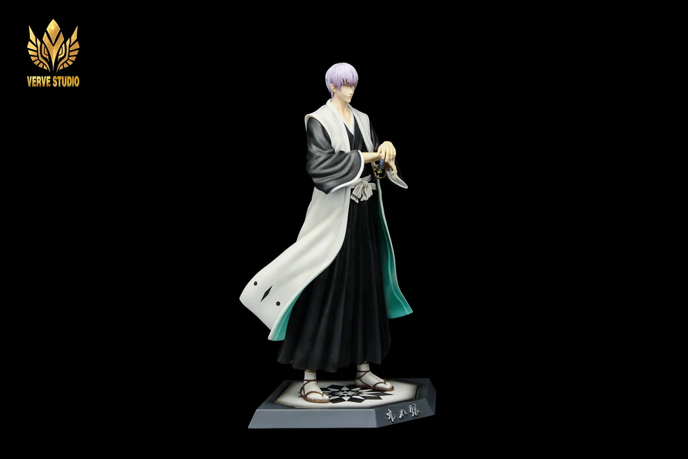 BLEACH – Gin Ichimaru 1/6 Scale GK Statue Shinigami Captains Resonance Series Verve Studio Limited Edition Resin Figure with Interchangeable Head Sculpt - Image 3
